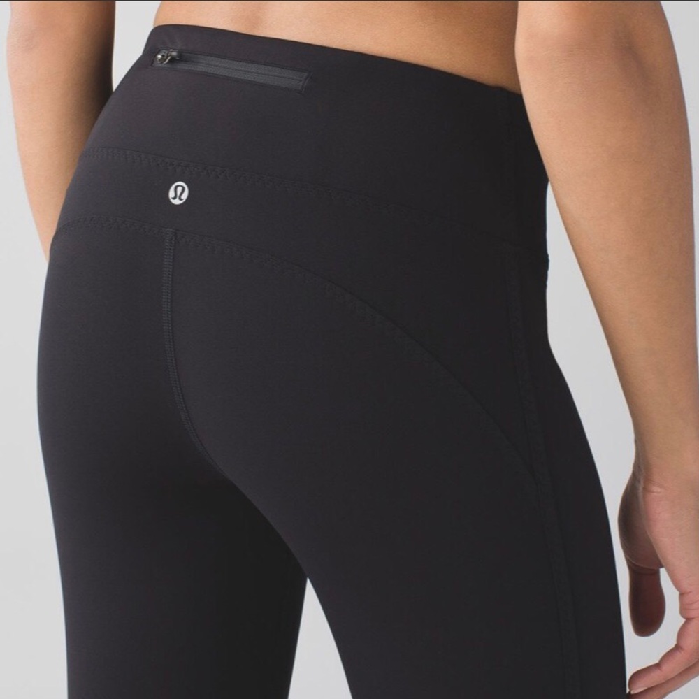 Lululemon Real Quick Tight Black Size 6 - Picture 3 of 11